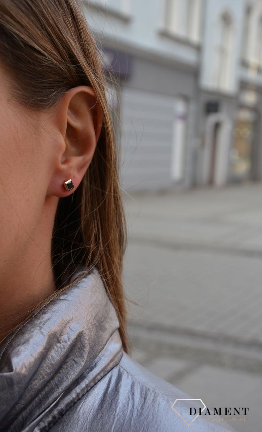 Kolczyki przy uchu Melano czarny blask FE08 RG04080.11.jpg